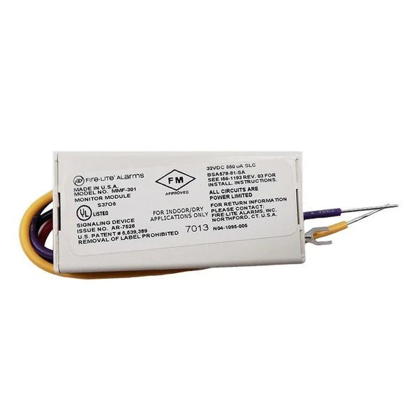 Fire - Lite MMF - 301 Addressable Mini - Monitor Module - PGT Electrical Supplies